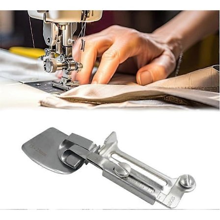 Justerbar Syning Rullet Hemmerfod, 2024 Opgraderet 15-25mm Justerbar Universal Syning Rullet Hemmerfod Sæt, Justerbar Rullet Hem Trykfod