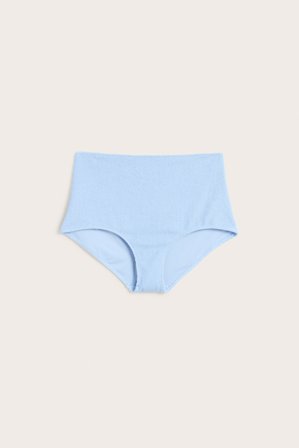 Kappahl | Majtki od bikini z wysokim stanem Jasnoniebieski 3XL | Jasnoniebieski