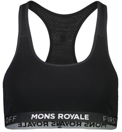 Mons Royale W's Sierra Sports Bra Black