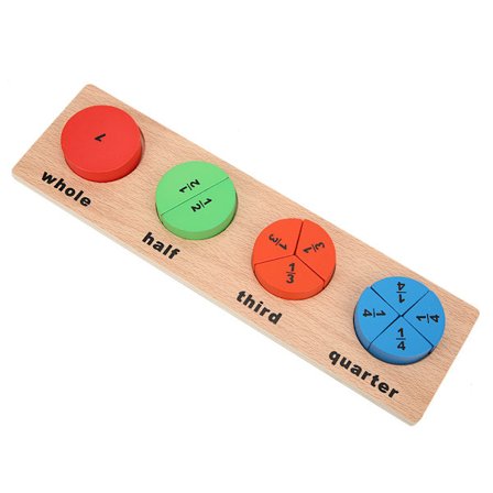 Geometrisk form i tre, fargematchende pedagogisk leke for babyer