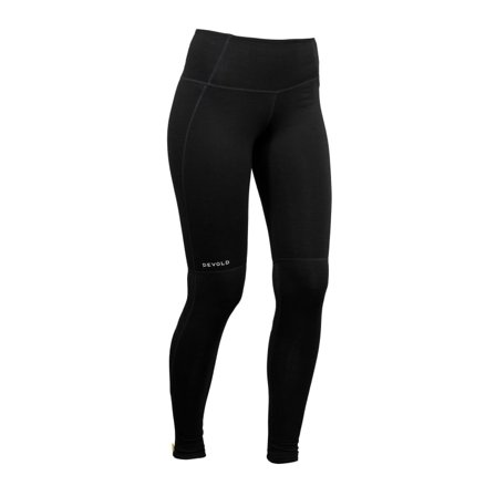Devold Running Woman Tights Women workout trousers Black XS