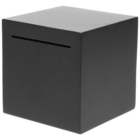 Pengar Sparbox Firkantet Rustfrit Stål Sparegris Til Dekoration Fest Favor