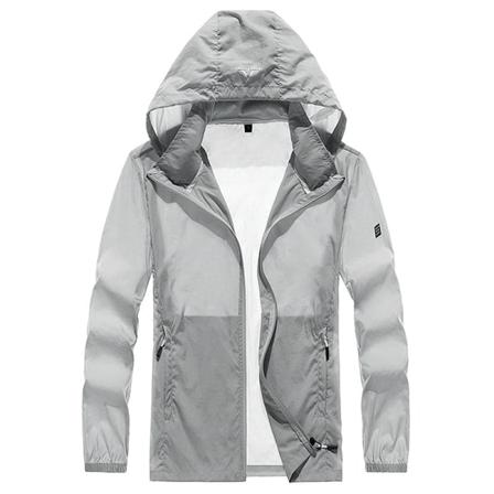 Huvjacka För Män I Enfärgade Hoodies