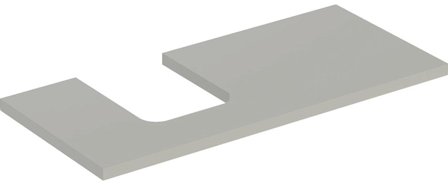 Geberit ONE 505.294.00.7 Bänkskiva 105 cm Grå, Badrum