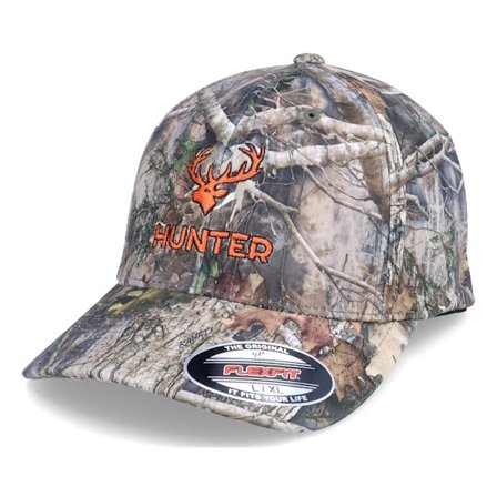 Hunter - Camo flexfit Cap - Deer Logo True Timber Kanati Camo Flexfit @ Hatstore