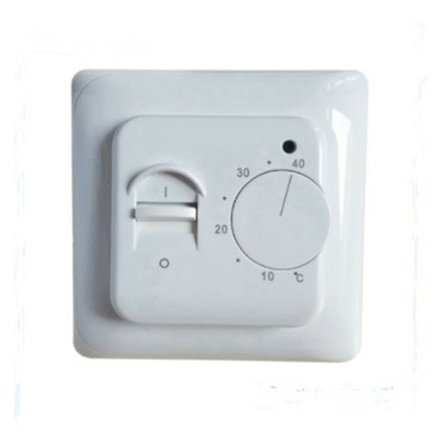 Elektrisk gulvvarme termostat temperaturkontrolkontakt + sensorkabel