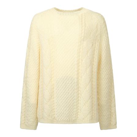 Maison Margiela Crew Neck Sweater Hvid, Herre