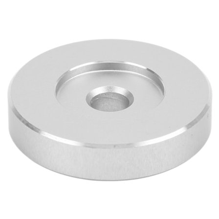 Fonograf Skivadapter Metall Skivspelare Skivtillbehör Ersättningsdel Silver