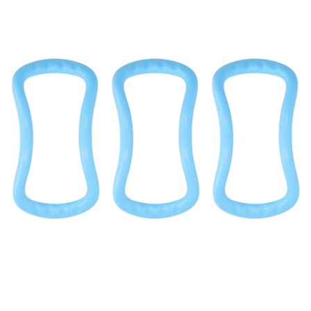 3 stk. Yoga Massasje Ringer Tonende Fitness Treningssirkler Rygg Ben Strekking