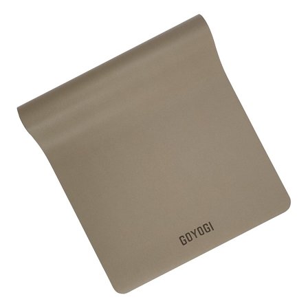 GOYOGI Pure Balance Yogamåtte Dark Sand, Sport & Velvære, Træningsmåtter, Yogamåtter