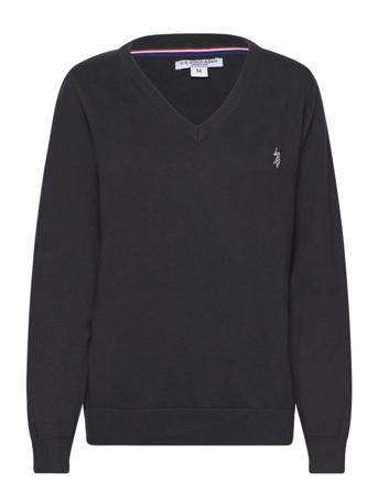 Uspa V-Neck Knit Berit Women Navy U.S. Polo Assn.