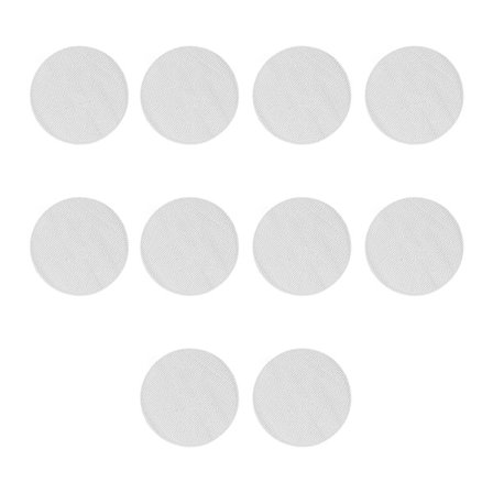 10 stk. Genanvendelige Silikone Damper Måtter Nonstick Skærbare Liners til Køkken Restaurant 22cm