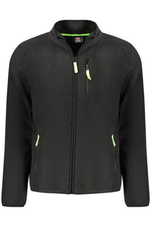 Norway 1963 Felpa Con Zip Uomo Nero