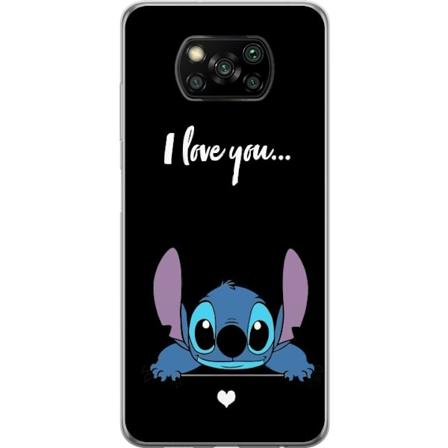 Xiaomi Poco X3 NFC L pin kyv kuori Stitch Min Rakastan S