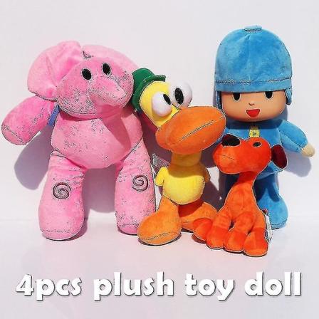 4st Pocoyo Elly Pato Pocoyo Loula stoppade plyschleksaker Bra present till_x