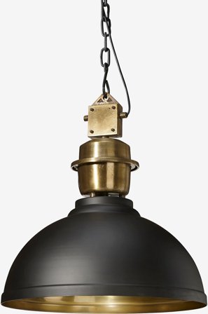PR Home - Loftlampe Manchester 52 cm - Sort - Loftpendler - Fra Homeroom