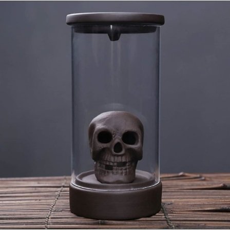 IC CNE Backflödesrökelsehållare i keramik med vattenfallseffekt