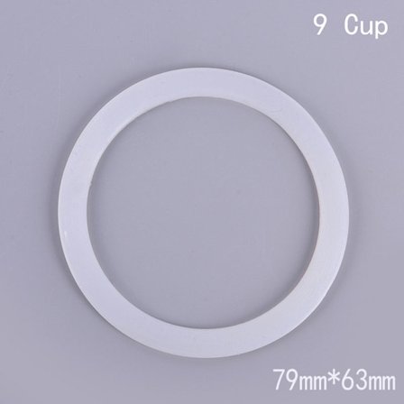 2x spishäll kaffebryggare Moka reservdelar gummipackning