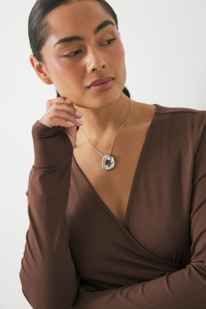 NA-KD Haut style ballerines à enfiler - - Brun - XL (EU 46)