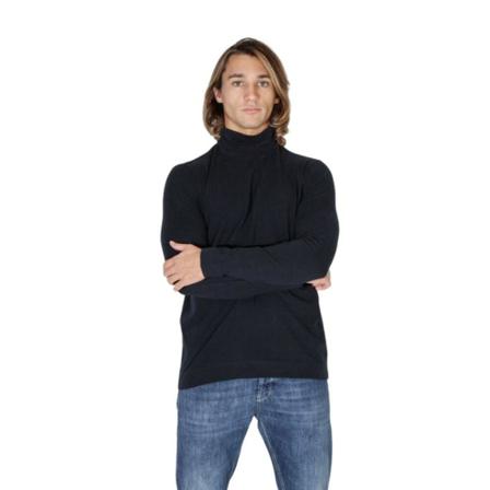 Circolo 1901, Turtlenecks Blauw, Heren, Maat:M