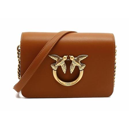 Pinko, Cross Body Bags Bruin, Dames, Maat:ONE Size