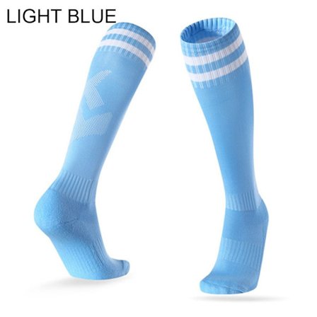 Fodboldstrømper Sportsstrømper LYSEBLÅ