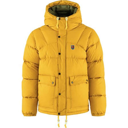 Fjällräven Men's Expedition Down Lite Jacket in Mustard Yellow/Green | Size: 2XL, Down/Supreme Microloft/Polyamide