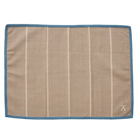 Andersen Bordbrikke 50 × 36 cm, beige/blå' - 'Blå/beige