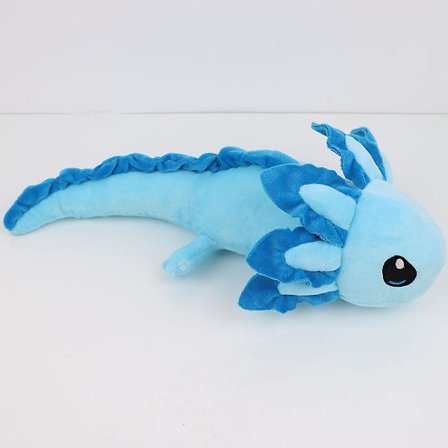 30cm Blå Axolotl Plyschleksak Mjukt Stoppat Djur Cartoon Plushie Axolotl Dockor Barn Vuxna Gamer Födelsedagspresent Heminredning