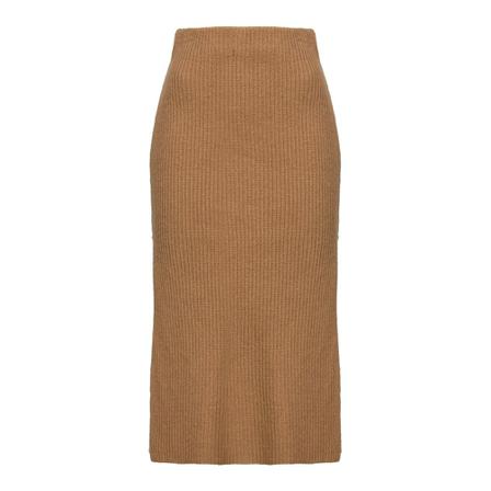 Pinko - Midikjolar - Brun - Dam - Storlek: M, Dam, Storlek: M