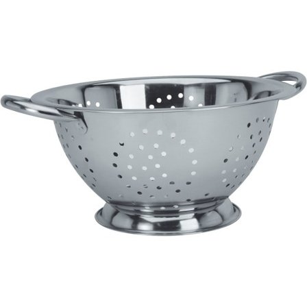 Durkslag, rostfritt stål, silver (Rostfritt stål), 24,3 x 2,5 x 2 cm