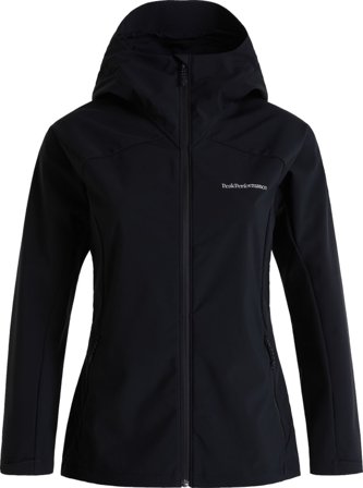 Peak Performance Women's Explore Hood Jacket Women soft shell jackets Black S