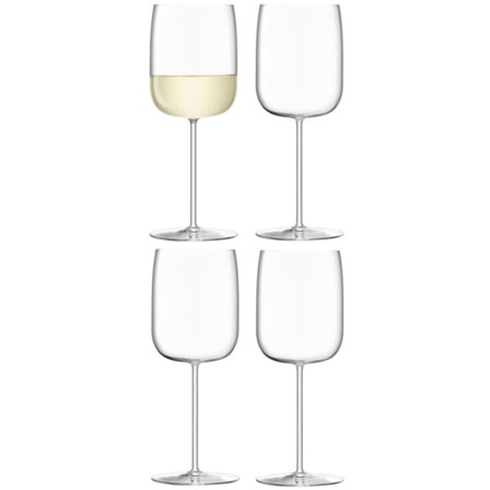 Lsa Vinglass Borough 4 stk, 380 ml' - 'Klar