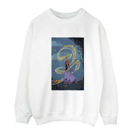 Wish Dam/Dam Sparkle Sweatshirt 3XL Vit