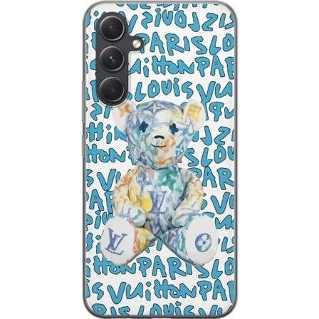 Samsung Galaxy S24 FE Läpinäkyvä kuori LV Teddy