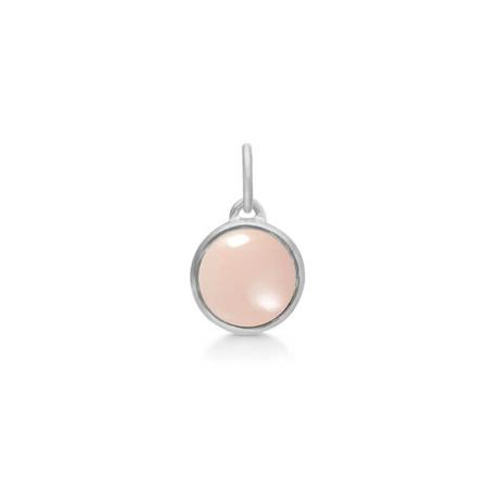 Frk. Lisberg, Noa pendant pink chalcedon silver Roze, Dames, Maat:ONE Size