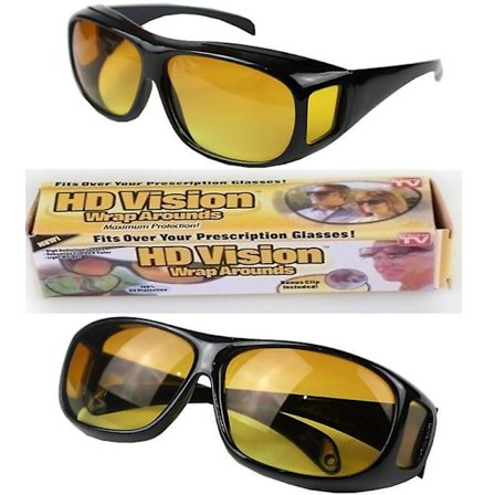 Night Vision Night Driving Glasögon Uv vindtät