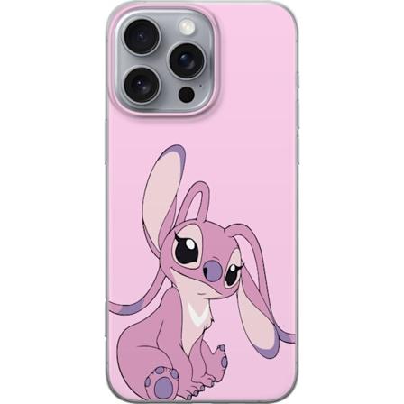 Apple iPhone 16 Pro Max Gennemsigtig cover Stitch lyserød