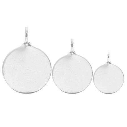 3-pack träningsmål spel träningsmål precisionsmål hängande mål skjuttillbehör (3,50X2,00X0,90CM, silver)