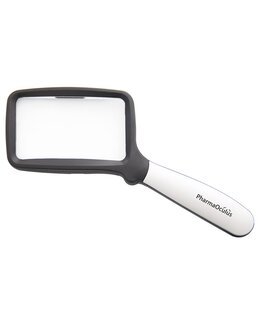 Läslupp med belysning