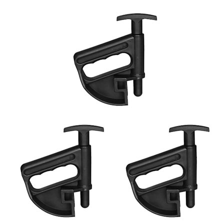 3 st Universal Däckbytardelar Däckdemontering Avtagning Bead Fälgklämma Drop Center Verktyg Huvud