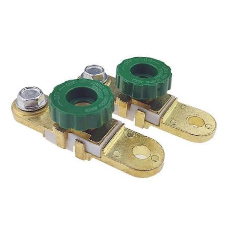 2 stk. Batteribryter Strømbryter Ren Kobber Anti-Lekkasje Batteriledning Klemmer