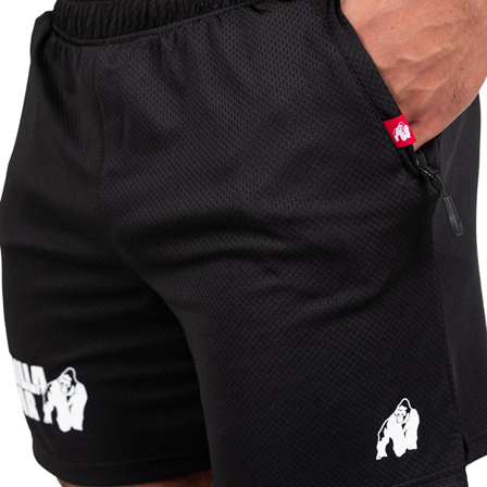 Gorilla Wear Miles Mesh Shorts Sort