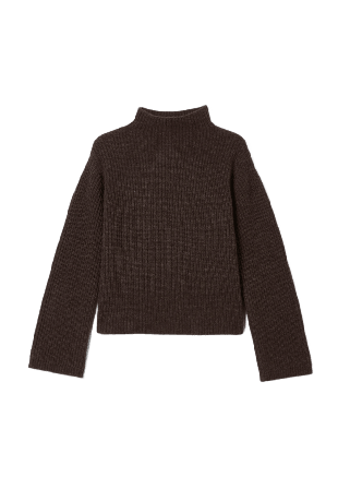 Wera Ulltröja ISOLA Stickat Brun S