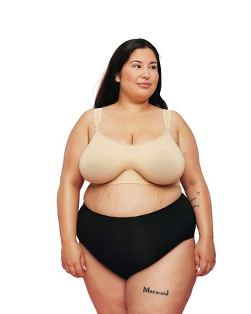 momkind Nursing Bra Sand L/XL H-K, Tøj & Bolig, Bh'er, Amme-bh'er