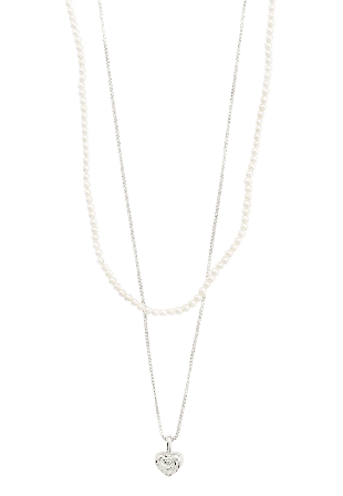 Pilgrim Arlet Necklace Smycken & klockor Dam Silver ONESIZE