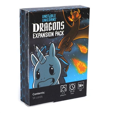 Ustadige Enhjørninger Brætspil Engelsk Familie Fest Udvidelse Basisversion Af Klassiske Brætspil