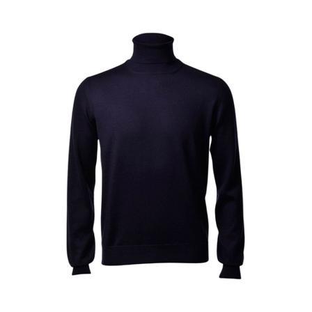 Gran Sasso, Cyclist Turtleneck Blauw, Heren, Maat:M