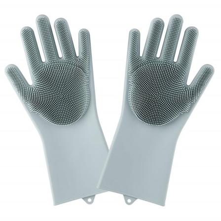 TG Holdbare Opvaskhandsker i Silikon - Grå