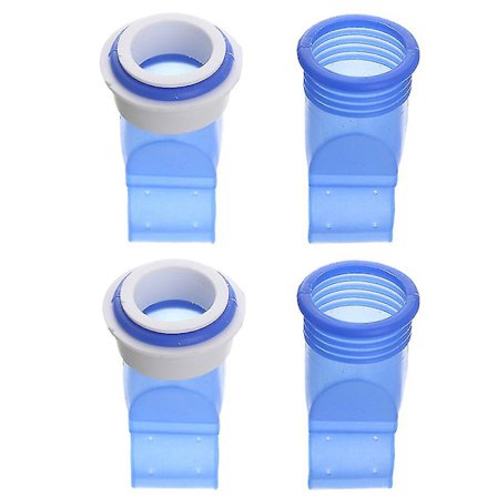 4 stk. Tætning Ring Deodorant Rør Tætning Ring Til Badeværelse Køkken (blå)